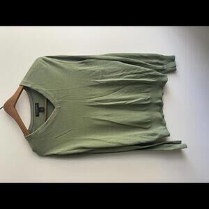 Banana Republic Luxury Blend Silk/Wool Sweater Men’s L Green